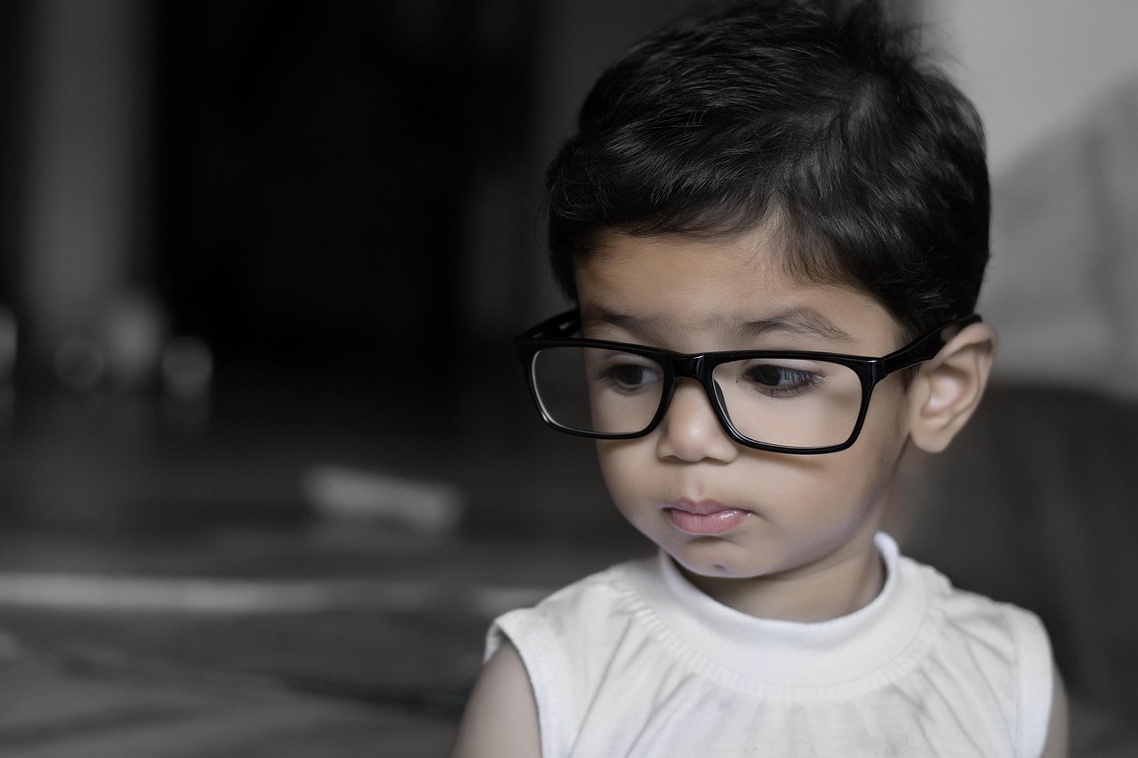 Lunettes pour enfants avec un style moderne